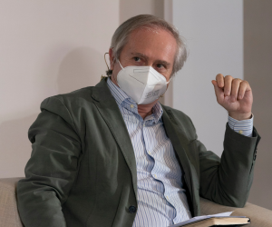 Imagen de Carlos Jiménez Aguirre, gerente general del FONPRODE de la AECID, durante la presentación del Programa TIF